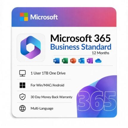 Microsoft 365 Business Standard Subscription (1-Year)