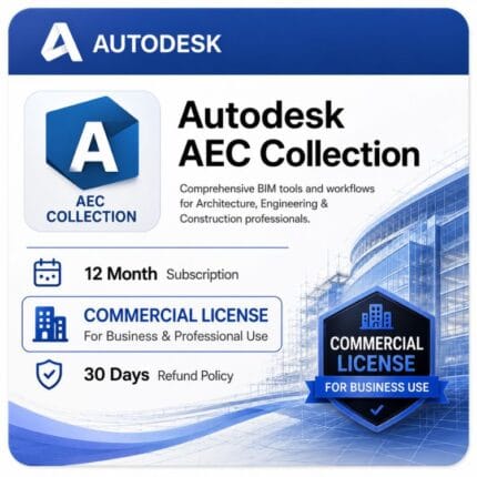 AEC Collection — genuine Autodesk subscription bundling Revit, AutoCAD and Civil 3D from zoftis