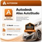 Alias AutoStudio — genuine Autodesk Class-A surfacing subscription from zoftis
