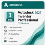 Autodesk Inventor price for Windows — genuine Inventor Professional subscription from zoftis