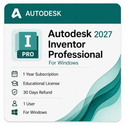 Autodesk Inventor price for Windows — genuine Inventor Professional subscription from zoftis