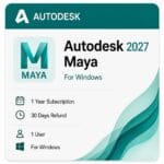Autodesk Maya Indie and standard subscriptions for Windows — genuine Autodesk licensing from zoftis