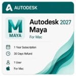 Maya for Mac running natively on Apple Silicon — genuine Autodesk subscription from zoftis