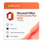 Office 2024 Professional Plus lifetime license key box