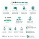 zoftis guarantees: genuine license, instant email delivery, secure payment and money-back guarantee
