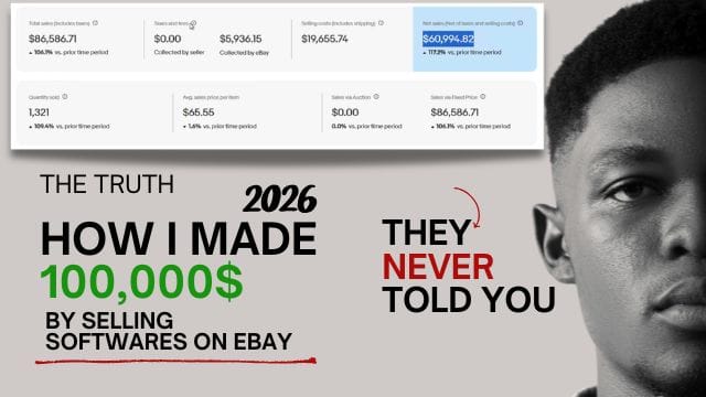 Software Dropshipping on eBay — Real Seller Account Results Zoftis Vendor Program 2